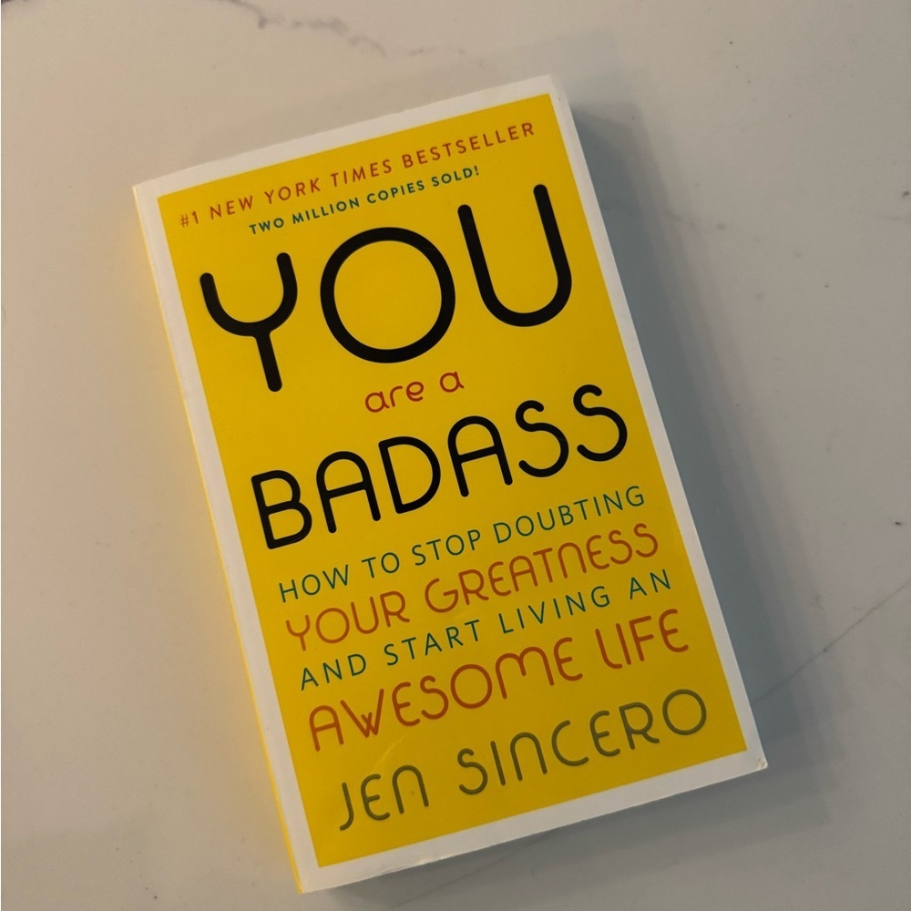 You Are A Badass Book By Jen Sincero